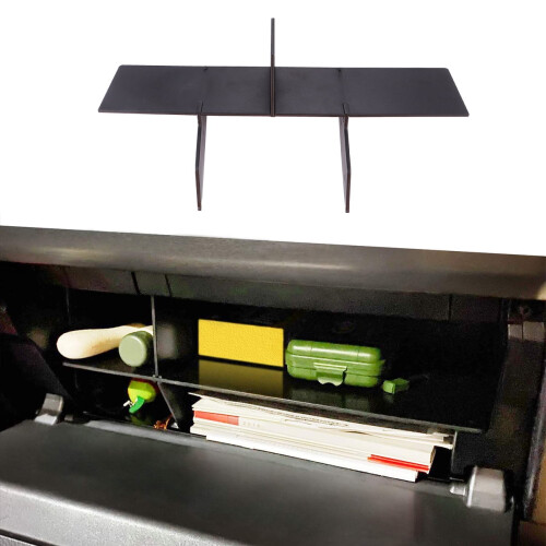 OUNONA Storage Insert Glove Box Organizer Divider Console Compatible with Tesla Models 1