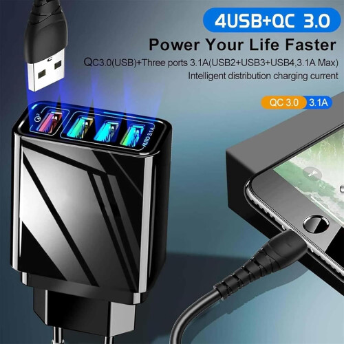 Γρήγορος φορτιστής τοίχου Magvolt Pro4-Port 2