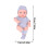 Mini poupée bébé de 19 cm, réaliste, avec vêtements 2