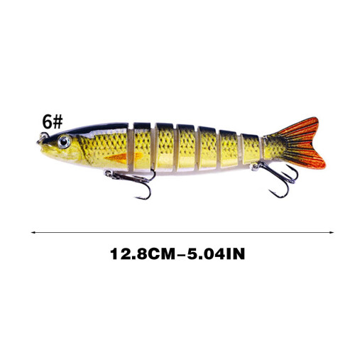 Clearance Lifelike Swimbbait για Γλυκό και Αλμυρό Νερό - Δόλωμα Λαβράκι Αργής Βύθισης, Υπέροχο 2