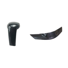 Print Gear Shift Knob Cover for 2 3 6 & Steering Wheel Frame for 2 Demio DL Sedan DJ Hatchback 2018 2019