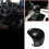1 Pcs Shift Knobs Shift Lever Gear Shift Decorate Cover Trim & 2 Pcs Car Styling Interior Stickers Steering Wheel Trim 5