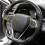 1 Pcs Shift Knobs Shift Lever Gear Shift Decorate Cover Trim & 2 Pcs Car Styling Interior Stickers Steering Wheel Trim 10
