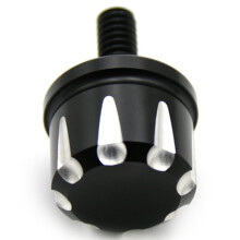 1 Set Motorcycle Rear Bolt Tab Screw Mount Knob Cover Kit & 4Pcs for Turn Signal Light Indicator Lens Cover