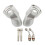 Motorcycle Handlebar Riser Mount Clamp Lift 22MM Move Back 32MM for  ROCKET-3GT/R Rocket 3R 2019-2024 Silver 1