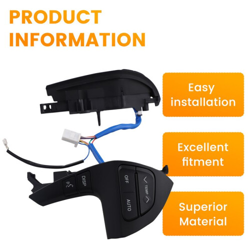 Car  Steering Wheel Audio Control Button  for  Highlander 2009-2012 Hilux 2011-2013 84250-0E220 1