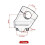 1 Pair Motorcycle Universal Handlebar Riser Bar Mount Handle Clamp Universal 22mm for 7