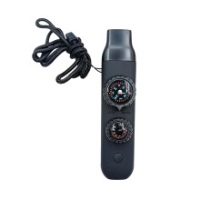Survival Whistle with Compass LED Thermometer Lanyard for Outdoor Hiking Camping Emergencies