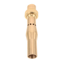 Adjustable Brass Fountain Nozzle for Outdoor Garden Ponds with Directional Water Flow Control