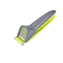 Garlic Press Stainless Steel Crusher with Ergonomic NonSlip Handle for Ginger and Vegetables