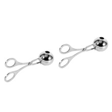 2pcs Stainless Steel Meatball Maker Scoop Tool for Meatball Shape Cooking and Meal Prep