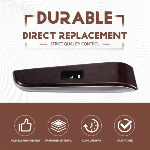 Car Window  Lift Panel Trim Door Armrests Panel 74231-06470-E0 for  Camry 2012-2017 LHD 2