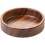 Walnut Plate Solid Wood Round Dessert Plate  Japanese Tableware Stackable Dessert Wooden Tray Tea Tray A 1