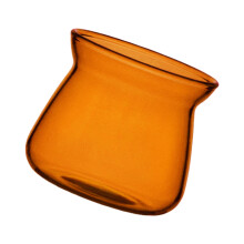 Multifunctionele koffieproefbeker van helder-amber koffiekopje
