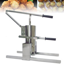 Commercial Stainless Steel Meatball Maker, Speed Manual Mold for Meat, Fish, and Vegetable Balls