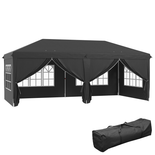 2x2m Pop Up Gazebo with Accessories, Green 1