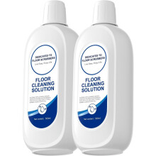 Floor Cleaning Solution Compatible With Tineco – Deep Cleans Hard Floors, Works with All Robot Vacuums & Cordless Wet/Dry Mop Cleaners (2 Bottles)