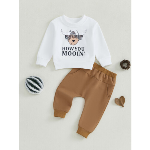 (12-18 Months, White) Éadaí Iartharacha do 2 phíosa 2