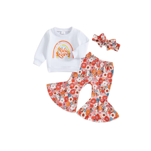 (12-18 Months, White) Éadaí Breithlá do 3 phíosa