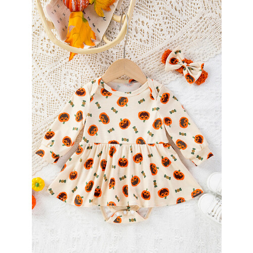 (3-6 Months, White) Dívčí oblečení pro halloweenské oblečení 2
