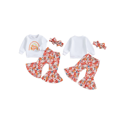 (12-18 Months, White) Éadaí Breithlá do 3 phíosa 1