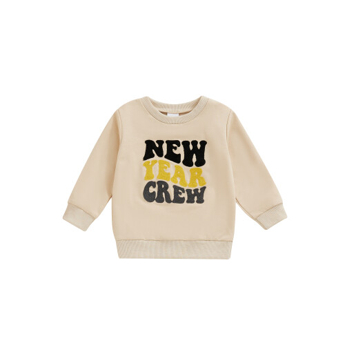 (18-24 Months, Khaki) Φούτερ για νήπια φθινόπωρο χειμώνα