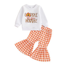 (6-12 Months, White) Ensemble 2 pièces pour Thanksgiving.