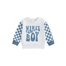 (6-12 Months, Blue) Φούτερ για μωρά φθινοπωρινά ρούχα