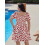 (XXL, White) Robe grande taille le quotidien. 2