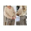 (M, Creamy White) Gilet basique en décontracté d'automne 2