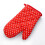 Heat-Resistant Oven Mitts, Dot Pattern, Microwave & Oven Safe, Compatible with Kitchen Cooking 2