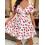 (XL, White) Robe grande taille le quotidien. 3