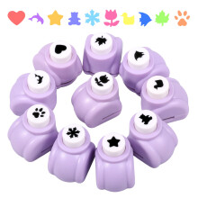10Pcs Craft Hole Punch Set – Star, Maple Leaf, Heart, Duck Shapes – Compatible with Scrapbooking, Cards & Paper Projects