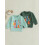 (6-12M, green) Baby Mädchen Jungen Pullover, Herbstoberteile 3