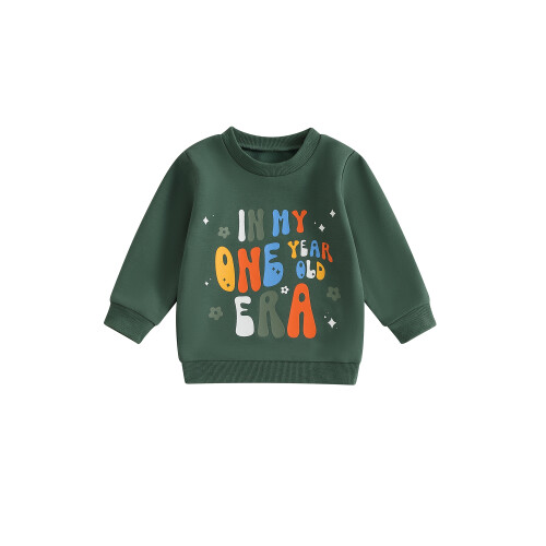 (6-12M, army green) Baby Mädchen Jungen Pullover, Herbstoberteile