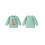 (6-12M, green) Baby Mädchen Jungen Pullover, Herbstoberteile 2