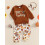 (12-18 Months, Brown) Σετ Ευχαριστιών για και παντελόνι 4
