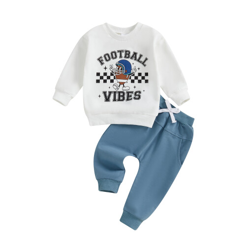 (12-18 Months, White) Conjunto de dos para otoño.