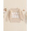 (6-9 Months, Beige) Φθινοπωρινό Πουλόβερ με Μωρό Αγόρι 4