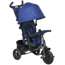 6 in 1 Kids Trike Push Bike with Push Handle, Canopy, 5-point Safety