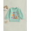 (6-12M, green) Baby Mädchen Jungen Pullover, Herbstoberteile 4