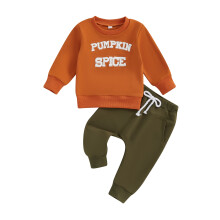 (6-12 Months, Orange) Σετ Halloween για και παντελόνια