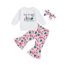 (12-18 Months, Pink) Éadaí Fómhair do 3 phíosa