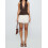 (S, Dark Brown) Blusas femininas com o verão. 6