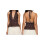 (S, Dark Brown) Blusas femininas com o verão. 2