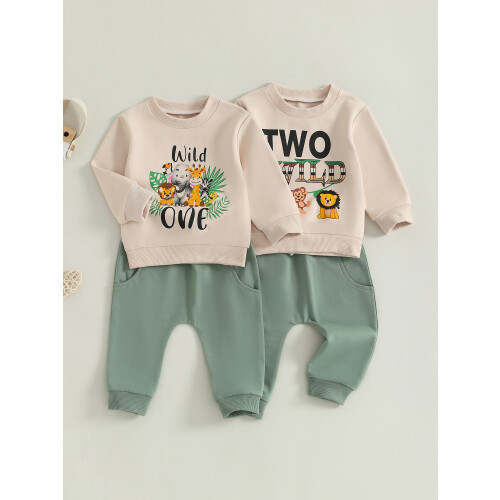 (12-18 Months, Beige) Σετ παντελονιών για και κορδόνι. 2