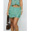 (M, Emerald Green) Minigonna estiva da e feste. 4