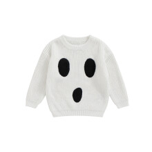 (2-3 Years, White) Baby-Halloween-Pullover, langärmelig, Rundhalsausschnitt, und Mädchen