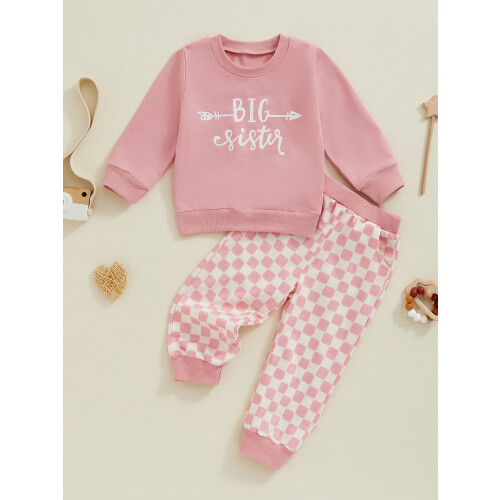 (3-4 Years, Pink) Σετ 2 τεμαχίων και αδερφή 2