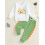 (2-3 Years, White) Conjunto de aniversário de dinossauro. 3